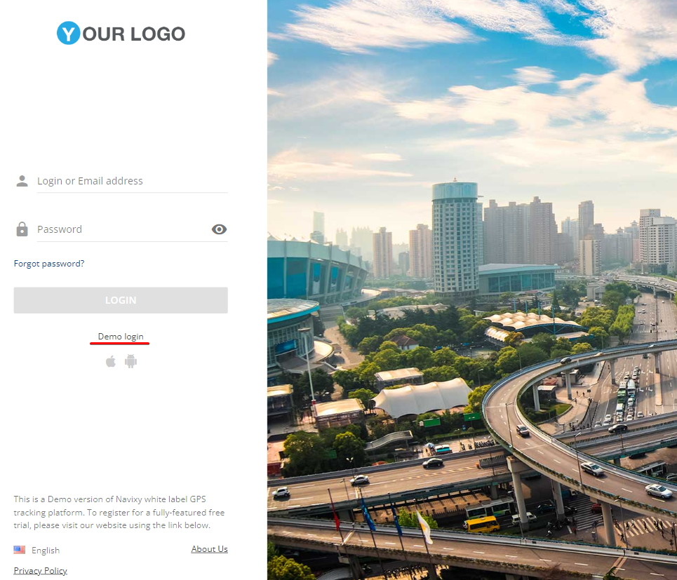 Login demo